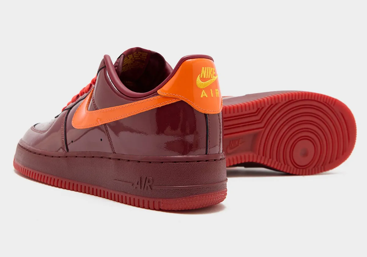 Restoring The Feeling: Nike’s Patent Air Force 1 Lineup Expands With A Red Colorway
