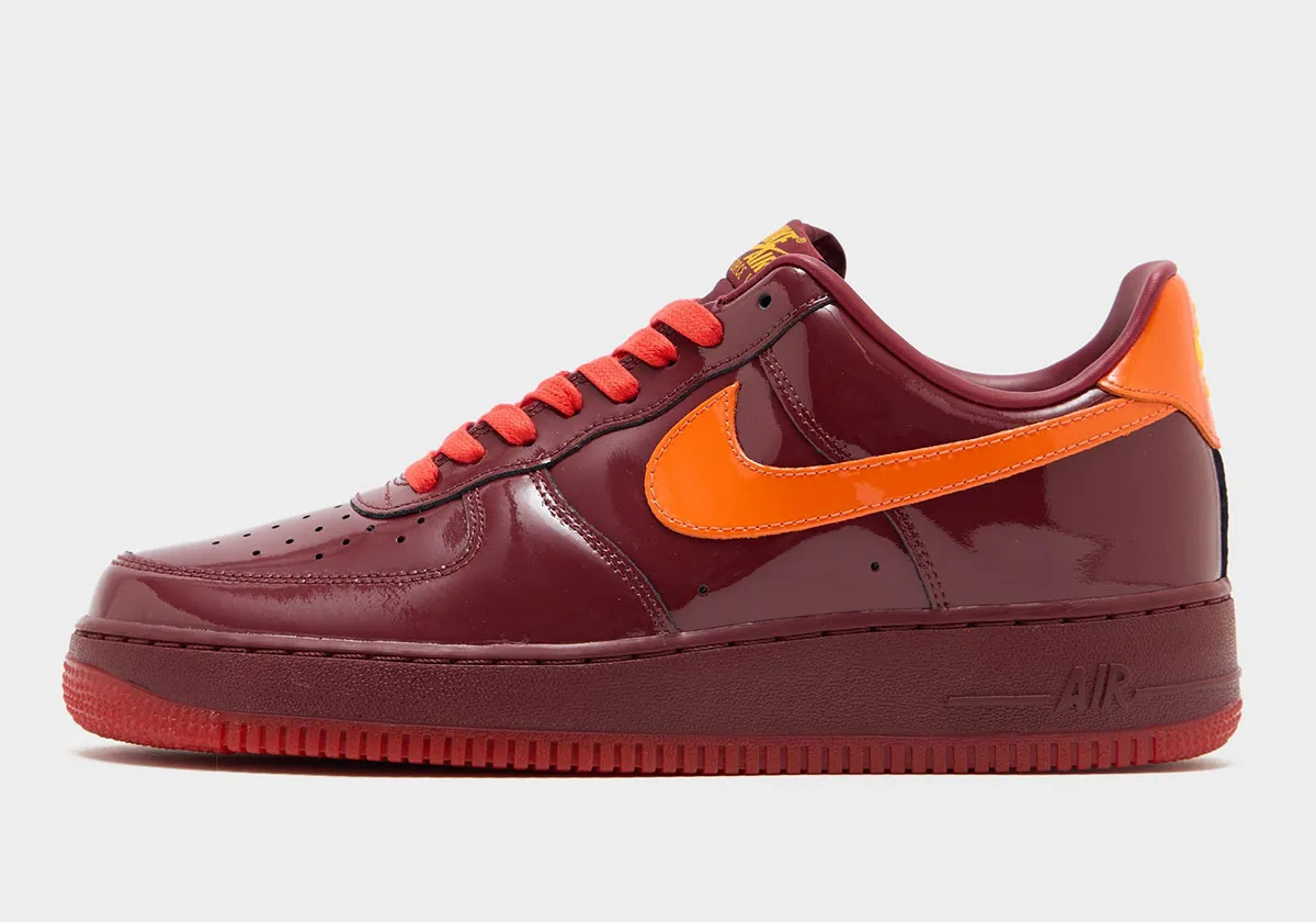 Restoring The Feeling: Nike’s Patent Air Force 1 Lineup Expands With A Red Colorway