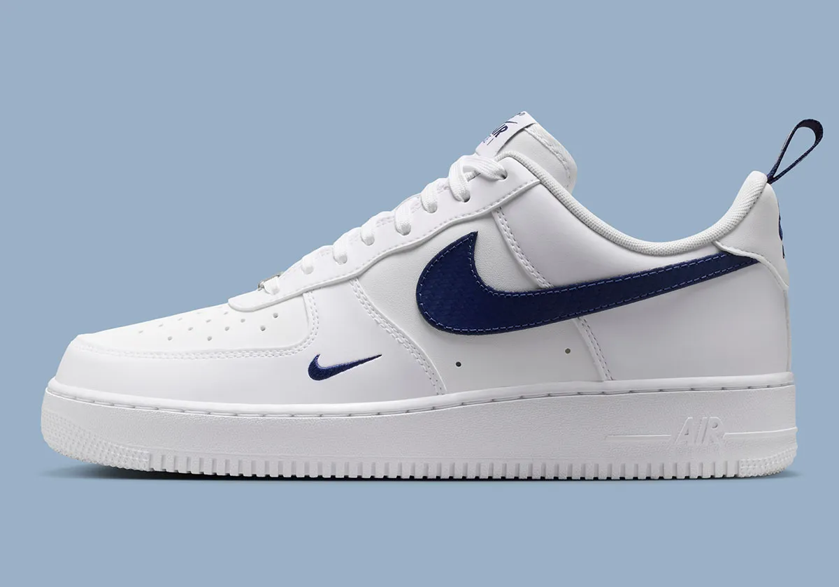 Carbon Fiber Swooshes Land On This Nike Air Force 1 Low