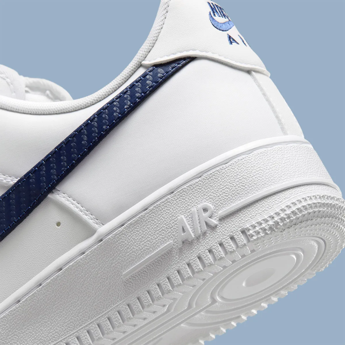 Carbon Fiber Swooshes Land On This Nike Air Force 1 Low