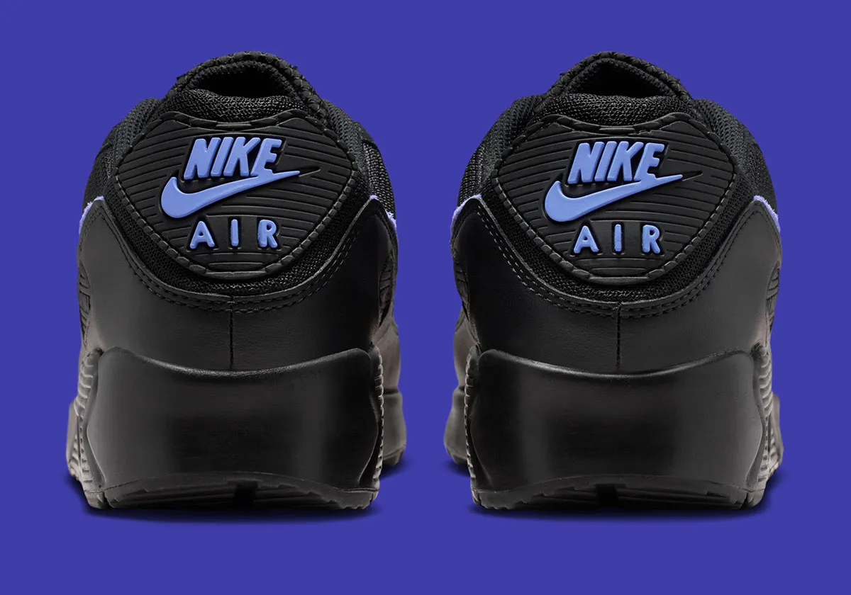 The Nike Air Max 90 Strikes Midnight In “Black/Sapphire”