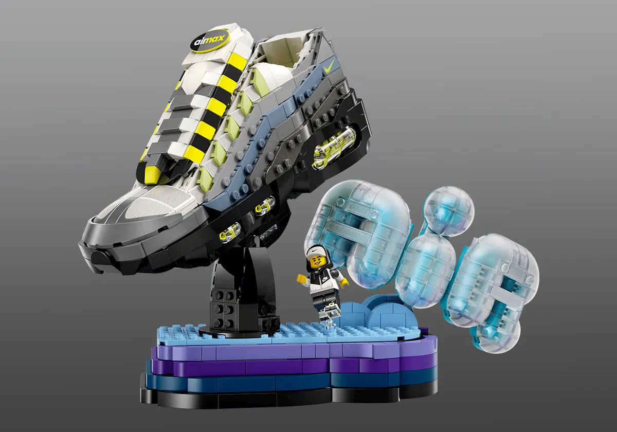LEGO And Nike Build The Air Max 95 “Neon” From The Ground Up