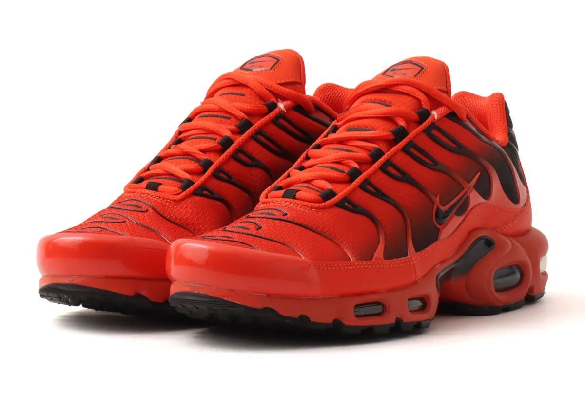 Red And Black Land On A Menacing Nike Air Max Plus