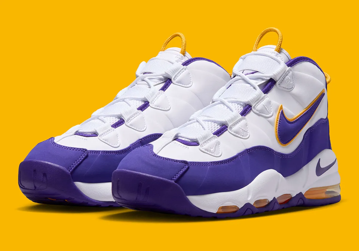 The Nike Air Max Uptempo Odes To The Derick Fisher Lakers