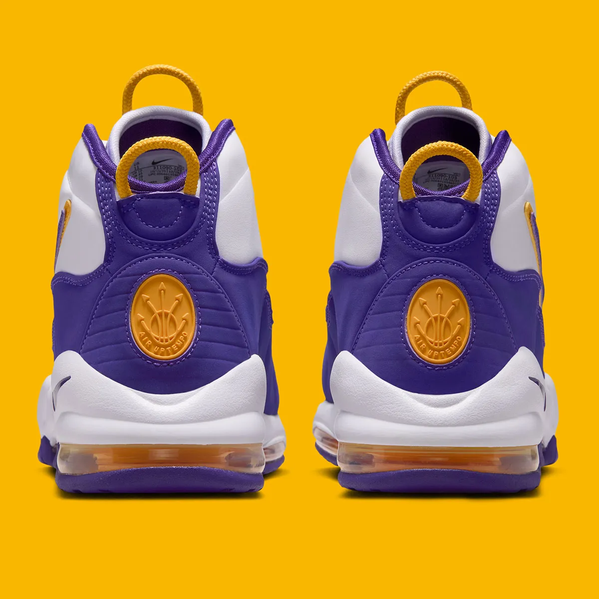 The Nike Air Max Uptempo Odes To The Derick Fisher Lakers