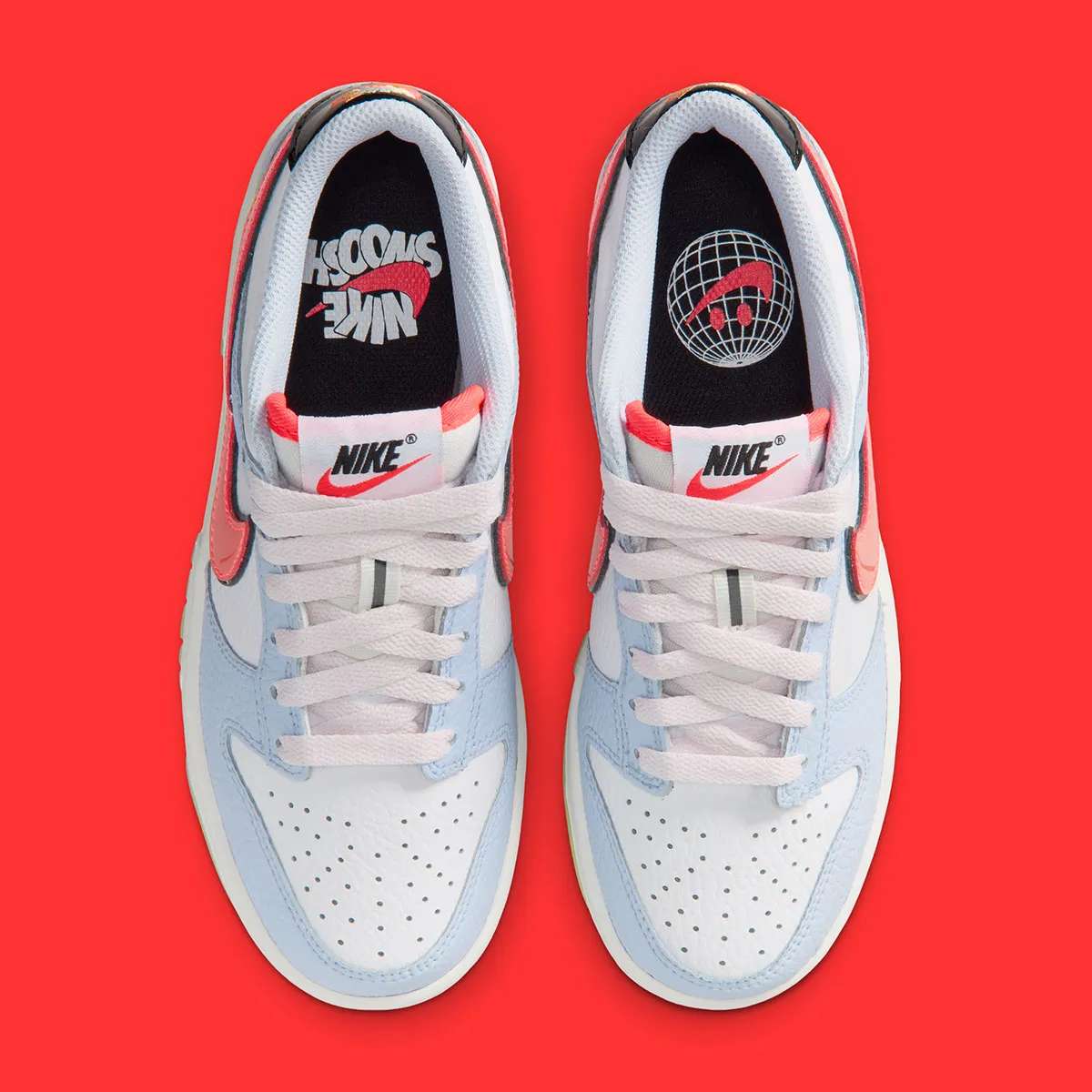 The Nike Dunk Low Says Cheese With A “Smiley Swoosh”