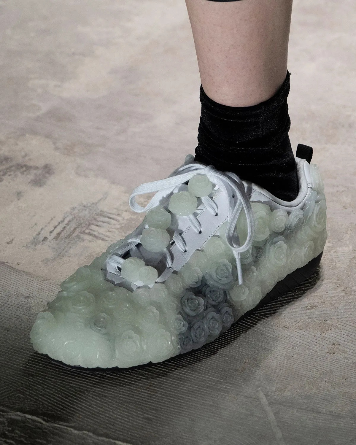 Noir Kei Ninomiya Presents A Puma Speedcat Covered In Roses