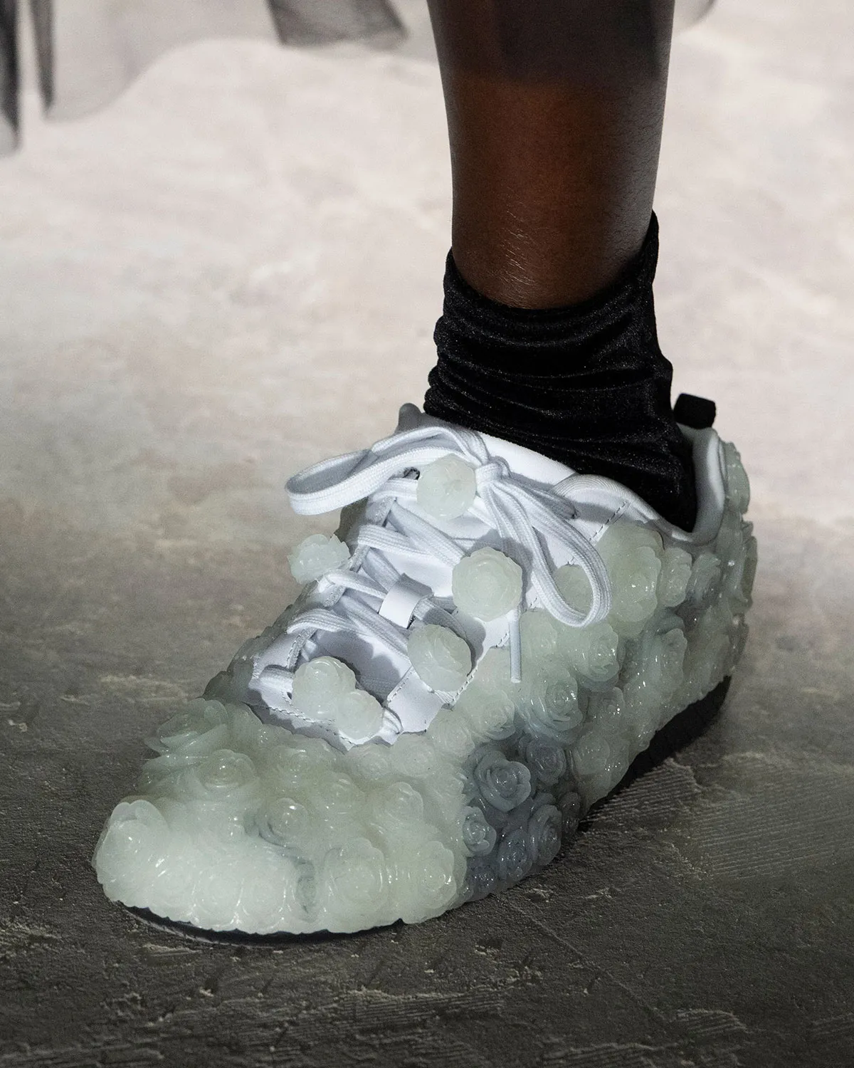 Noir Kei Ninomiya Presents A Puma Speedcat Covered In Roses
