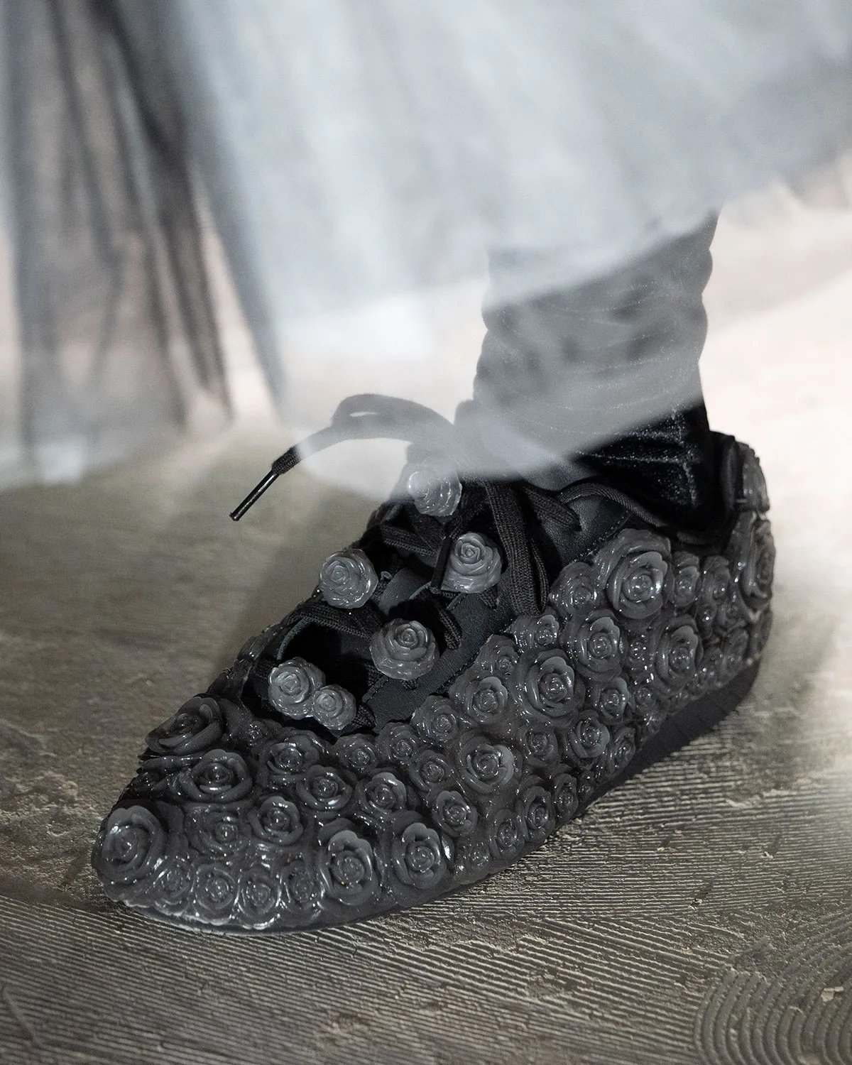 Noir Kei Ninomiya Presents A Puma Speedcat Covered In Roses