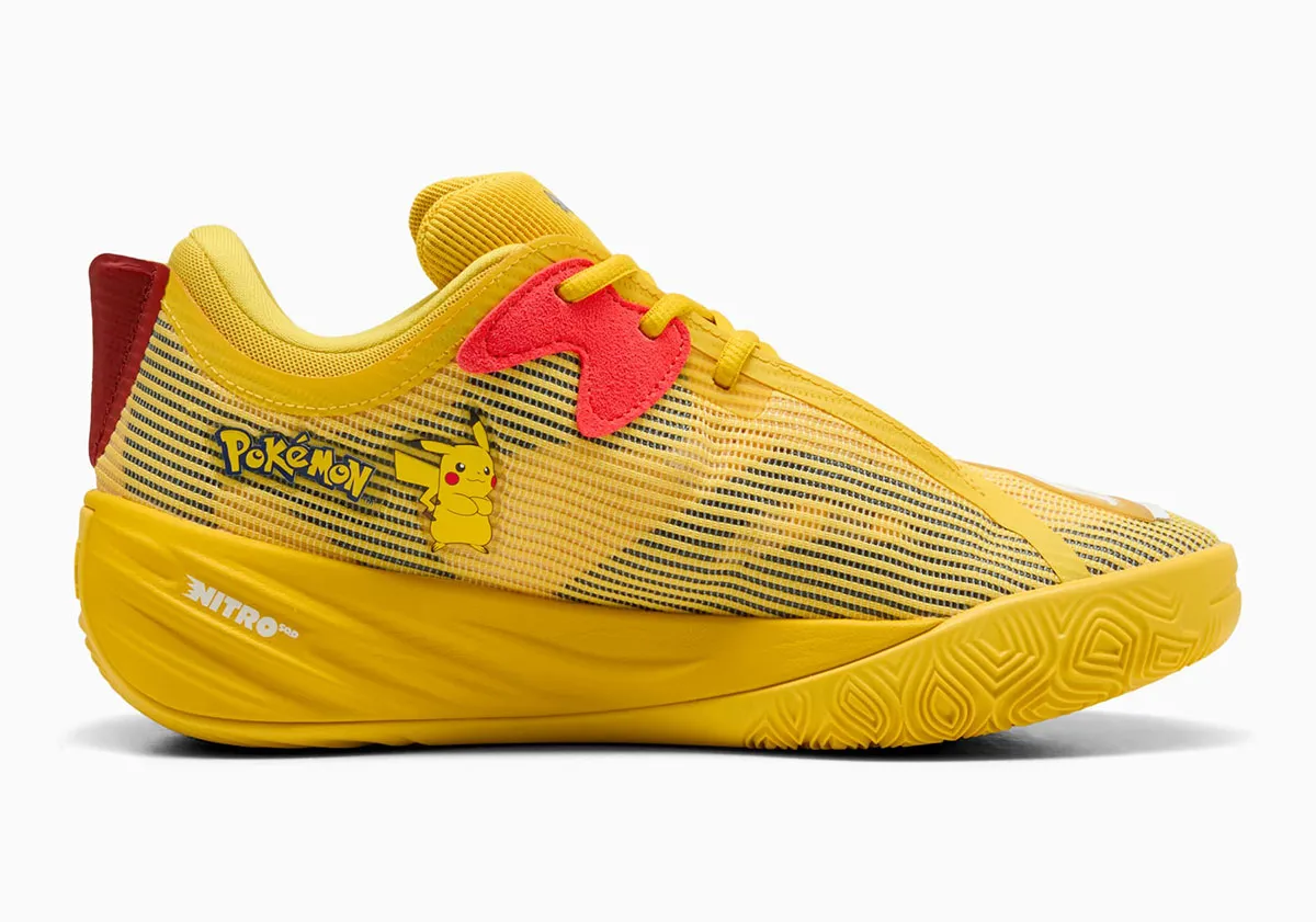 Pokémon And PUMA Hit The Court With Pikachu-Inspired All-Pro Nitro 2