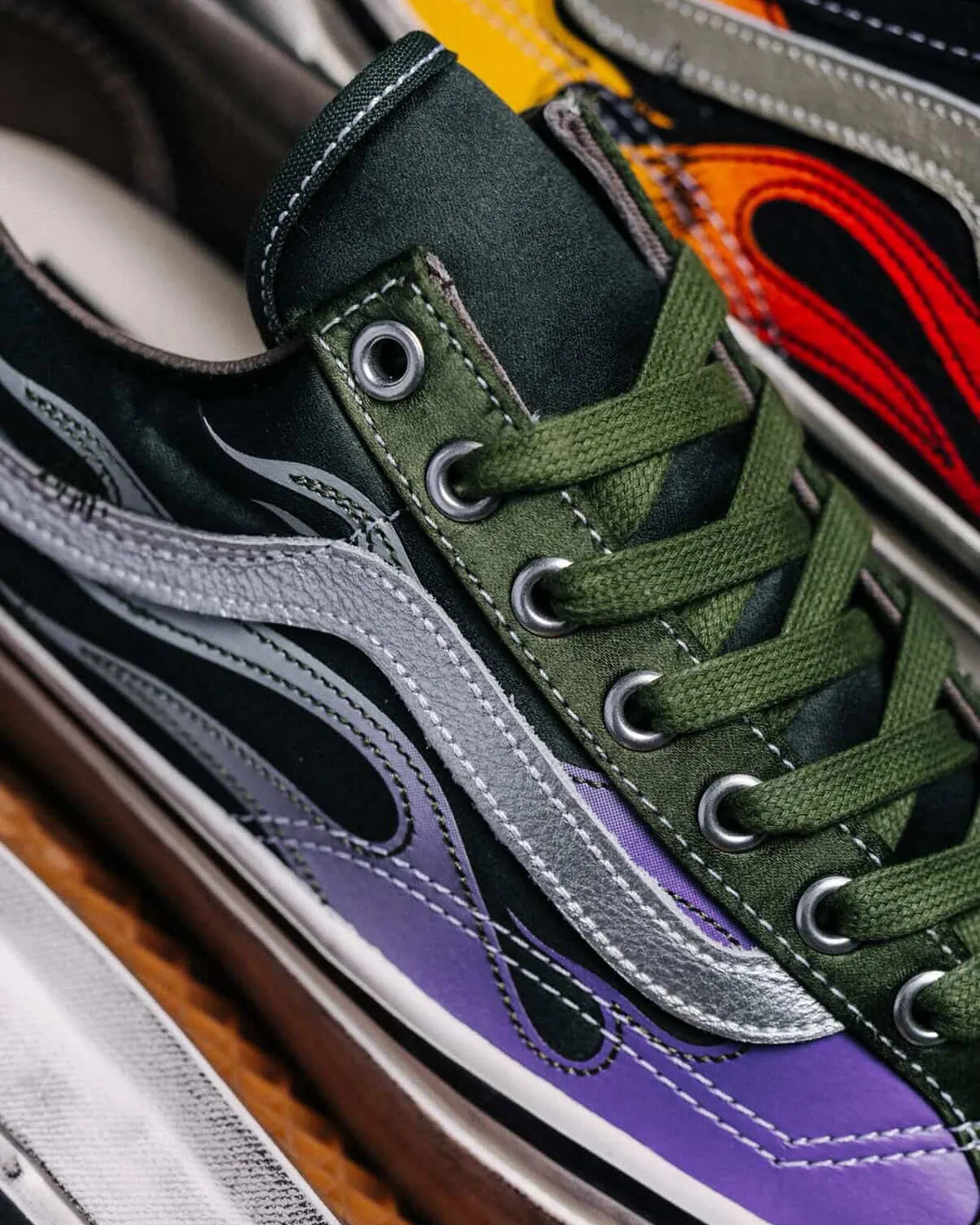 The Vans Old Skool Stays Super Hot With The “Archive Flame” Pack