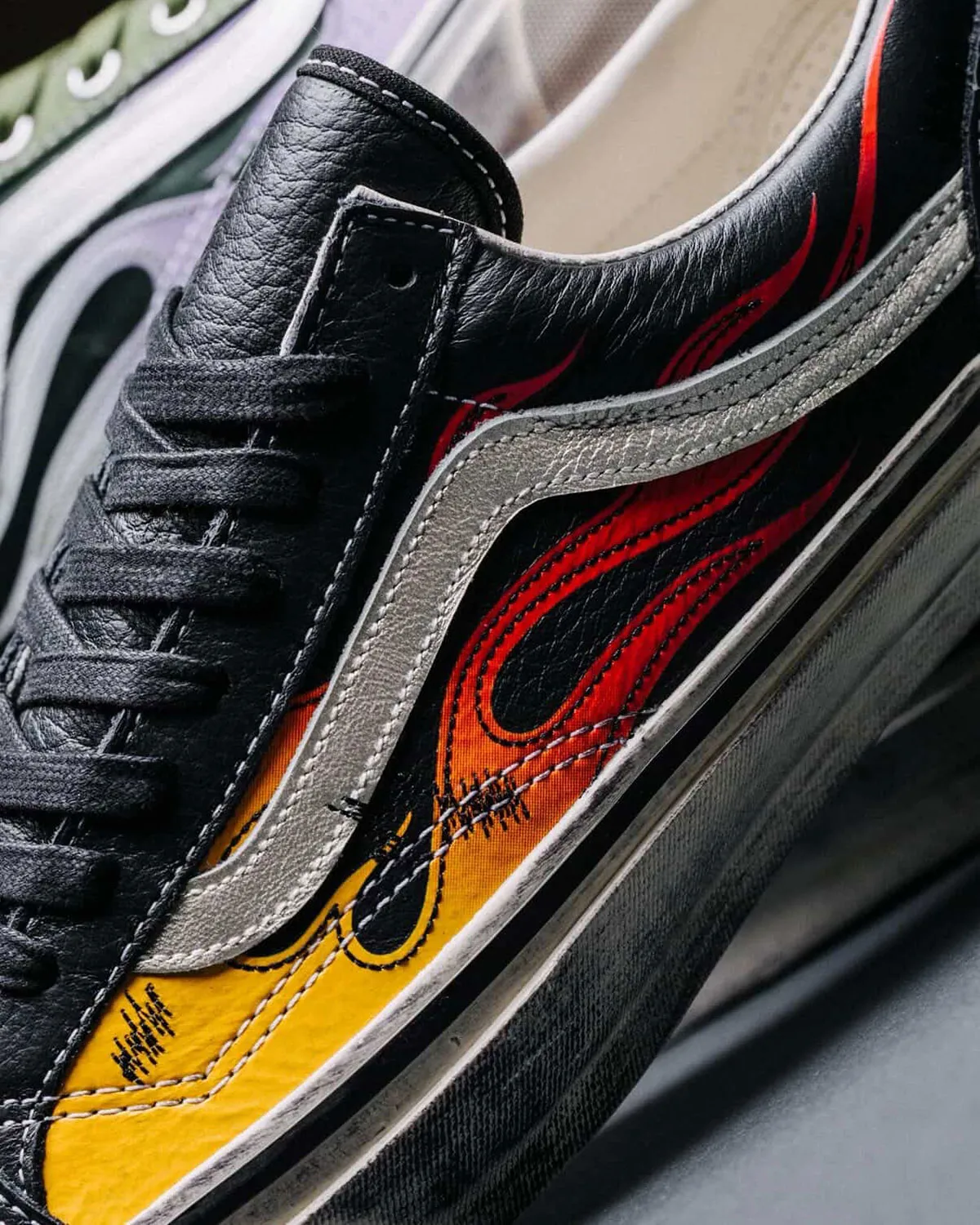 The Vans Old Skool Stays Super Hot With The “Archive Flame” Pack