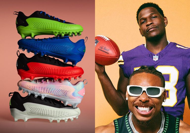 adidas anthony edwards 1 cleats estreiam no futebol americano