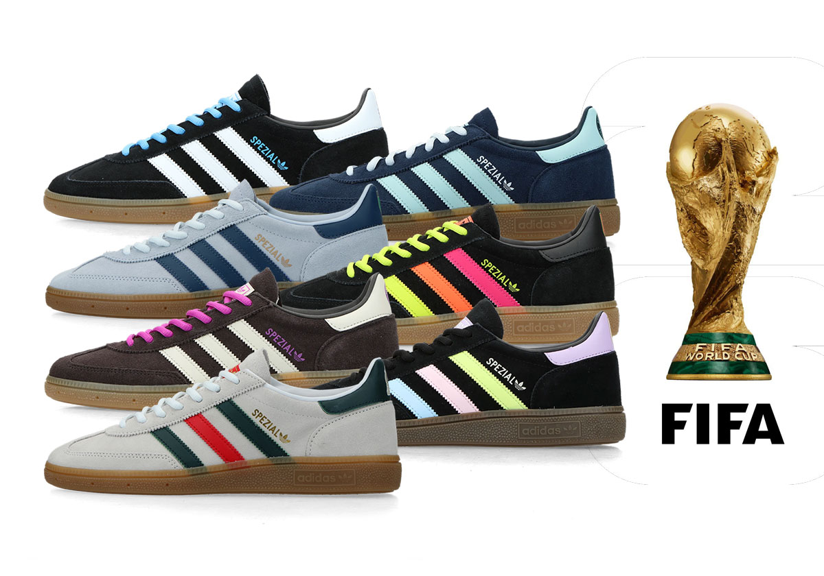 Adidas Handball Spezial Copa do Mundo 2026 homenageia Espanha e Argentina