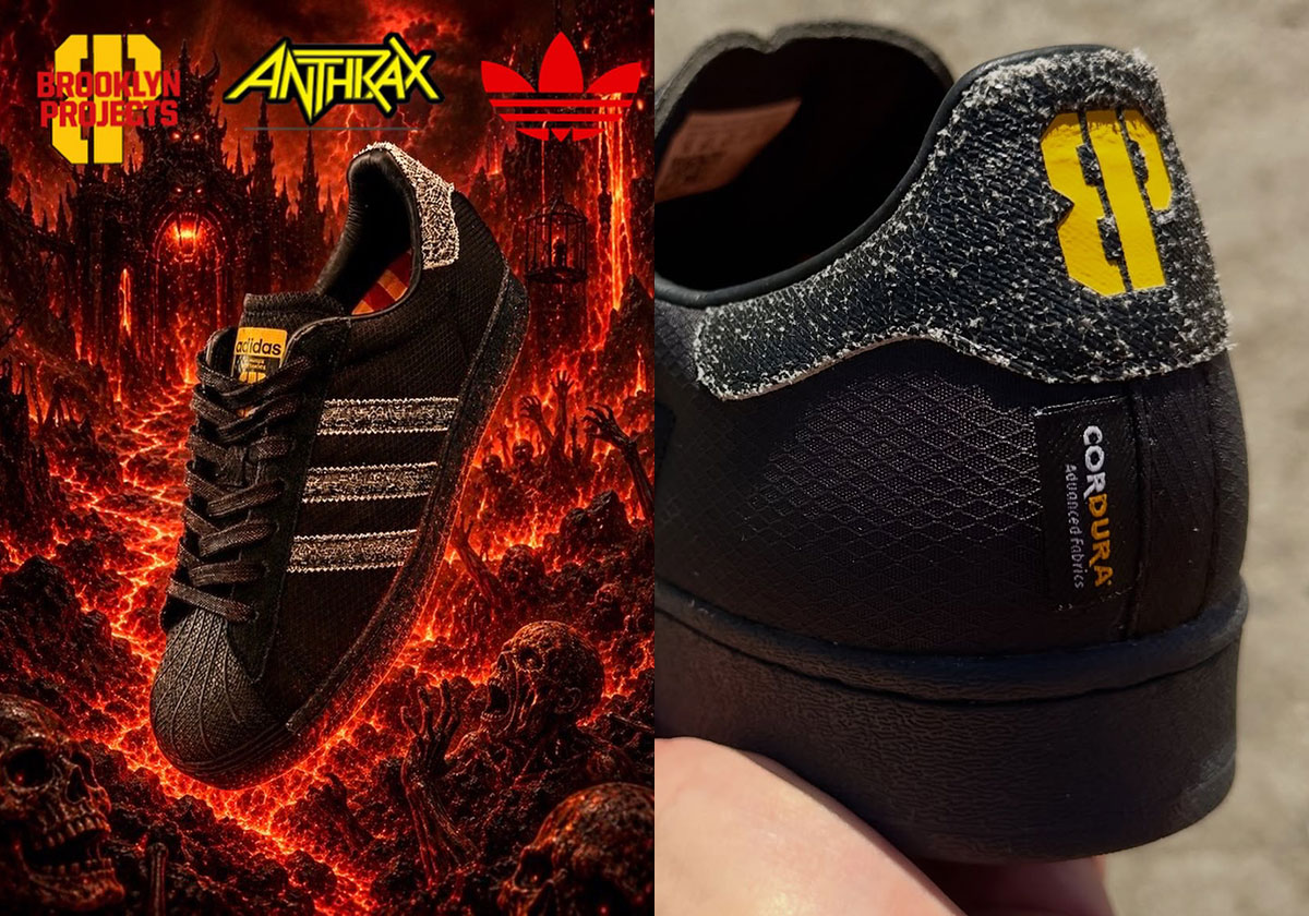 Adidas Superstar ADV Anthrax une skate e heavy metal em colaboração indestrutível