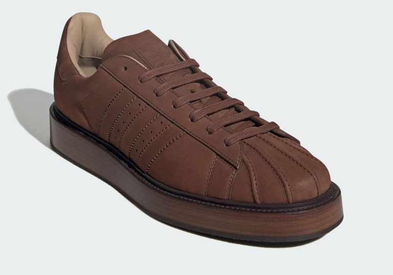 adidas Superstar Made in Italy marrom eleva tênis casual ao luxo formal