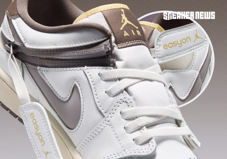 Air Jordan 1 Low EasyOn “Summit White” traz acessibilidade e estilo em lançamento global