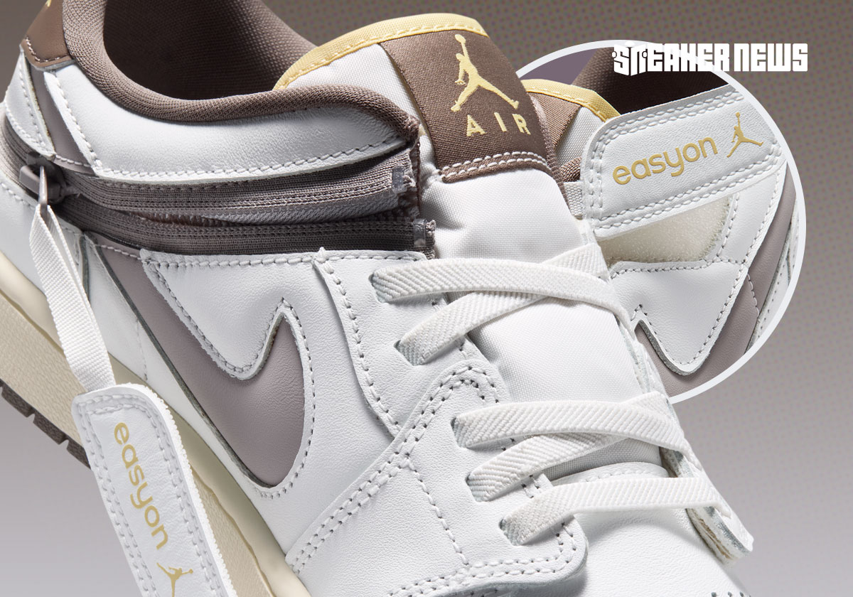 Air Jordan 1 Low EasyOn “Summit White” traz acessibilidade e estilo em lançamento global