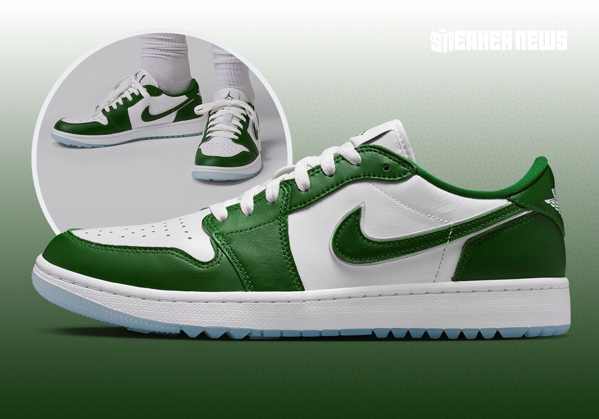 Air Jordan 1 Low Golf Forest Green chega ao golfe