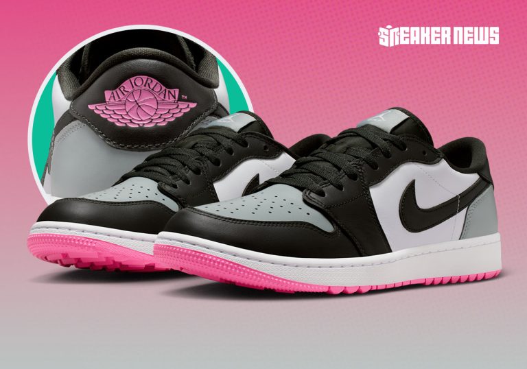 Air Jordan 1 Low Golf Pink Glow reforça casualização do golfe