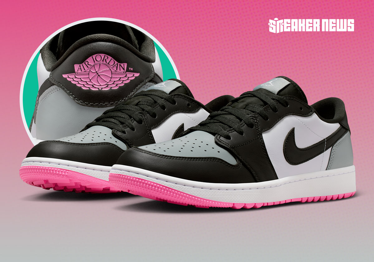 Air Jordan 1 Low Golf Pink Glow reforça casualização do golfe