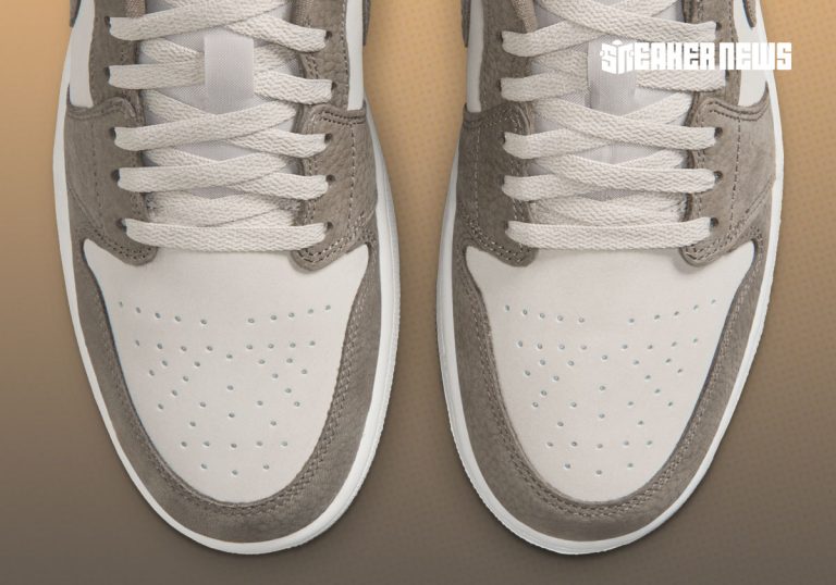 Air Jordan 1 Low Olive Grey aposta em conforto para uso diário