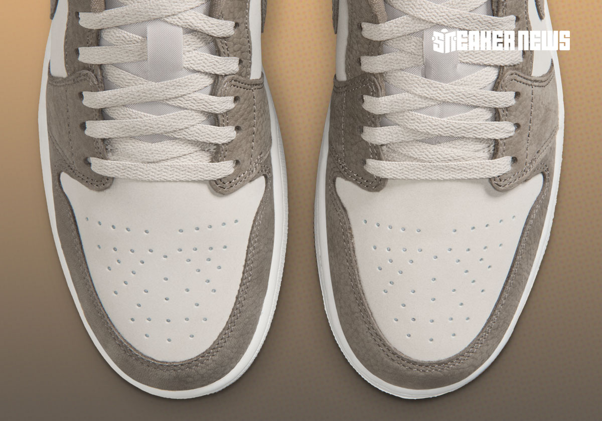 Air Jordan 1 Low Olive Grey aposta em conforto para uso diário