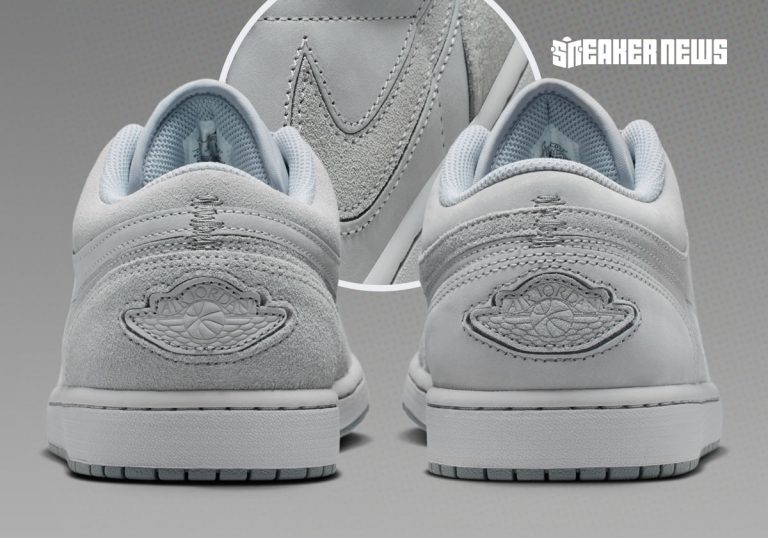 Air Jordan 1 Low SE Craft Wolf Grey reforça linha patchwork premium