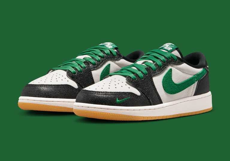 Air Jordan 1 Retro Low OG Pine Green tem lançamento global em 2026