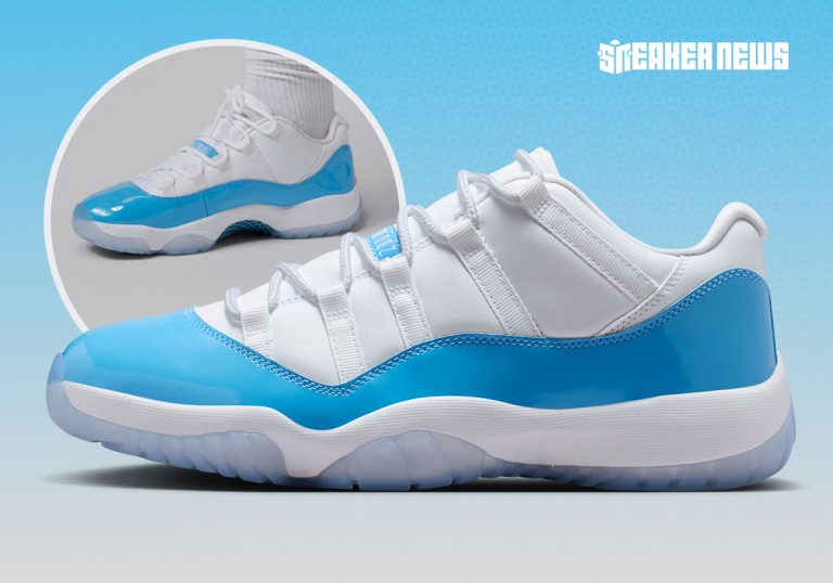 Air Jordan 11 Low UNC retorna em 2026 e reforça nostalgia sneaker