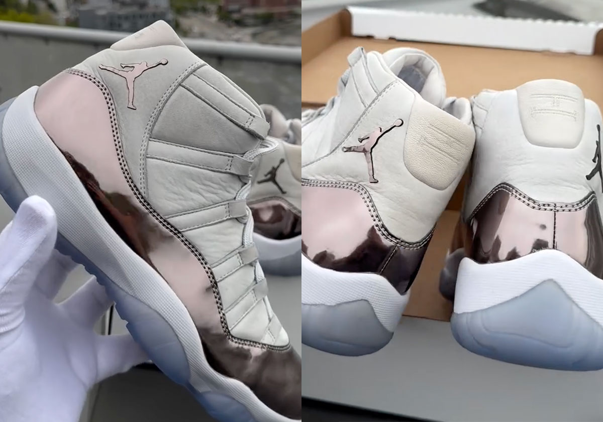 Air Jordan 11 Tinker Hatfield: sample raro homenageia designer