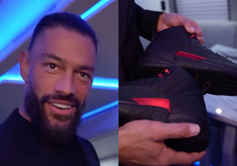 Air Jordan 12 Bloodline de Roman Reigns ganha data global