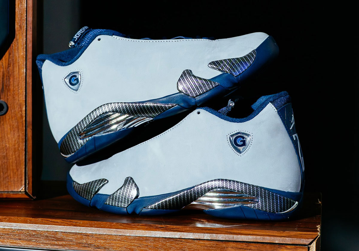 Air Jordan 14 PE Georgetown chega aos Hoyas em tour exclusivo