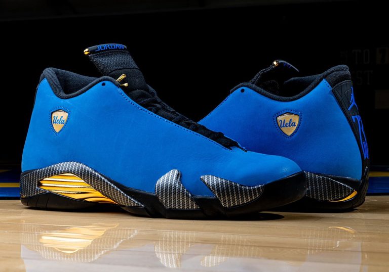 Air Jordan 14 PE UCLA reforça parceria Jordan Brand no basquete