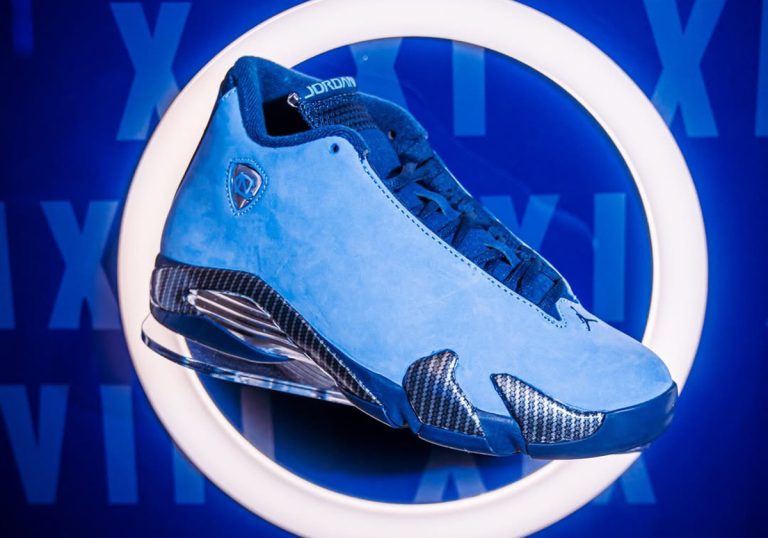 Air Jordan 14 UNC PE reforça parceria exclusiva com Jordan Brand