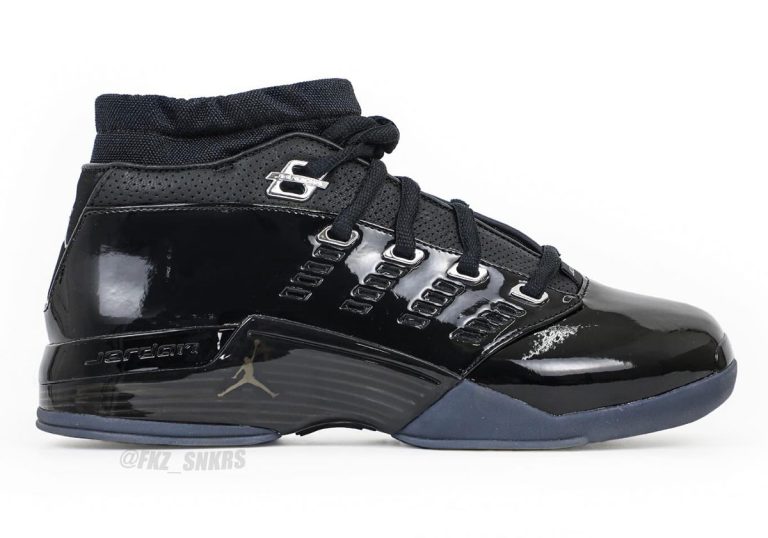 Air Jordan 17 Low Black Patent resgata vibe dos tênis 2000