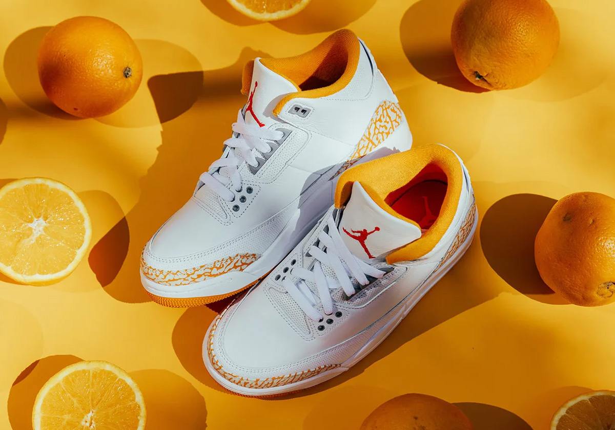 Air Jordan 3 Orange Citrus tem lançamento global marcado para 2026
