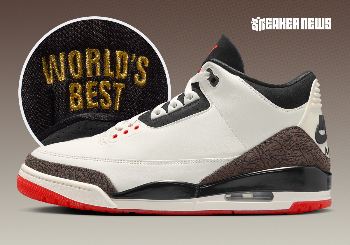 Air Jordan 3 World's Best Dad homenageia MJ