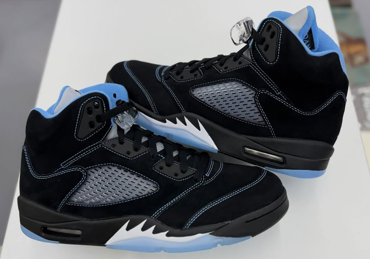 Air Jordan 5 Black University Blue tem lançamento global em junho