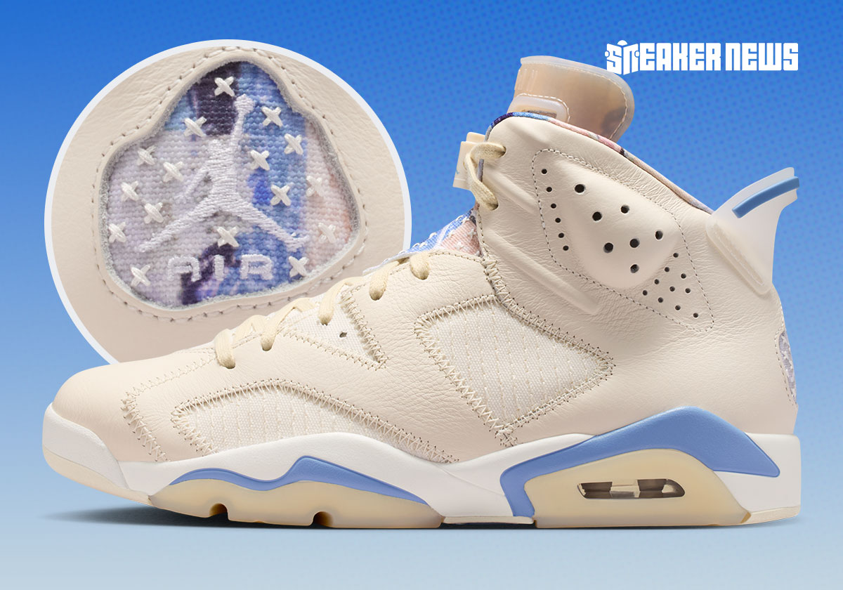 Air Jordan 6 Sashiko leva técnica japonesa ao aniversário de 35 anos