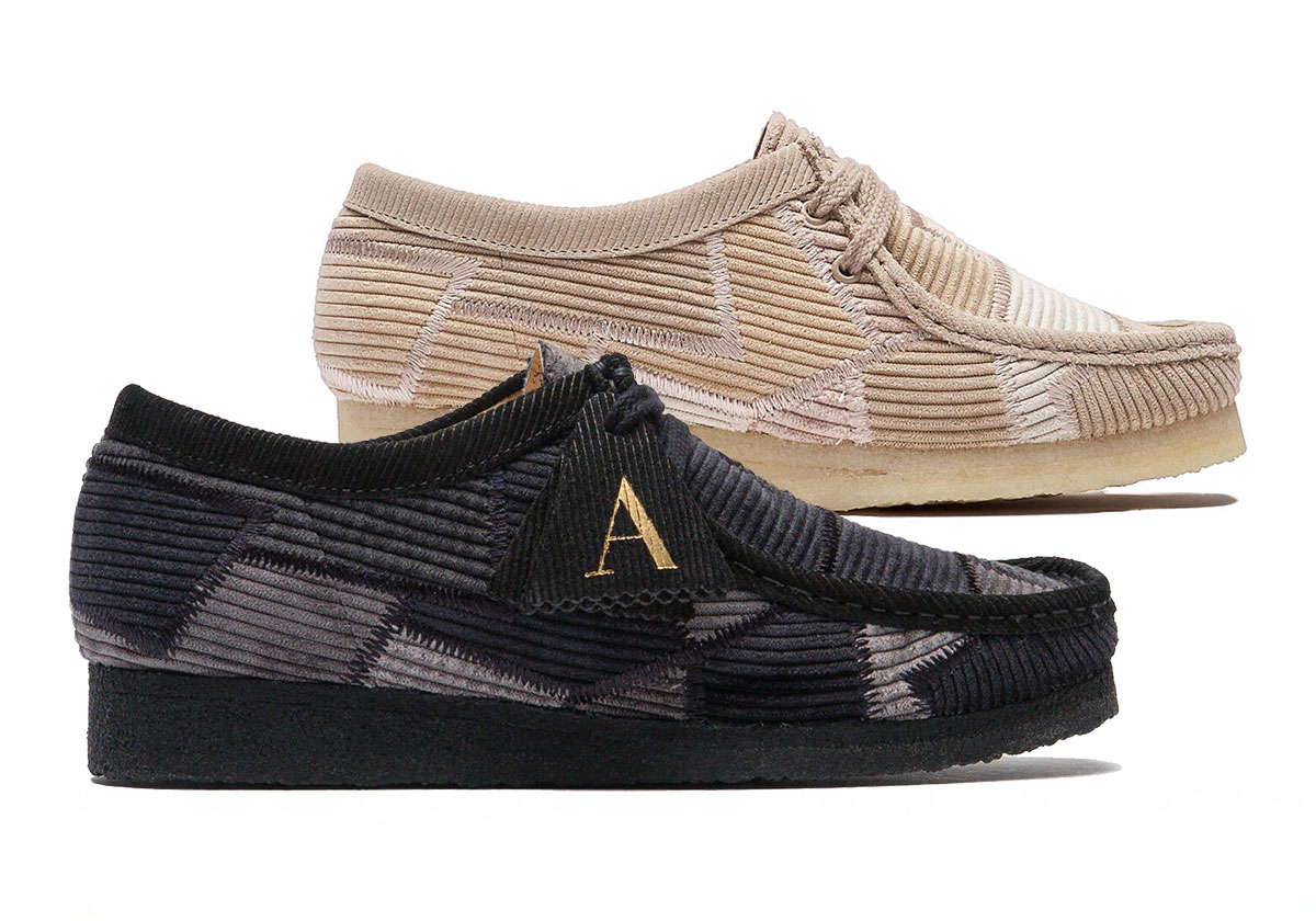Aleali May lança Clarks Wallabee patchwork em veludo cotelê