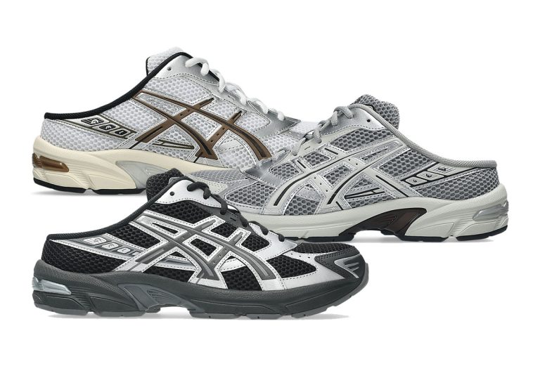 ASICS GEL-1130 Mule traz versão mule de tênis tech-runner