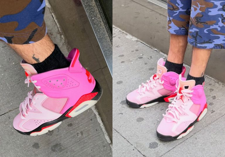 Awake NY x Air Jordan 6 rosa tem primeiras imagens reveladas