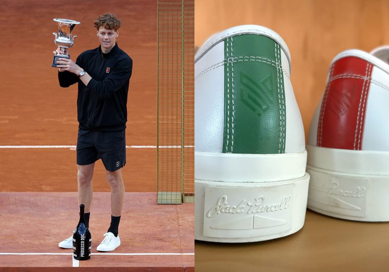 Converse lança tênis exclusivo Jack Purcell para Jannik Sinner