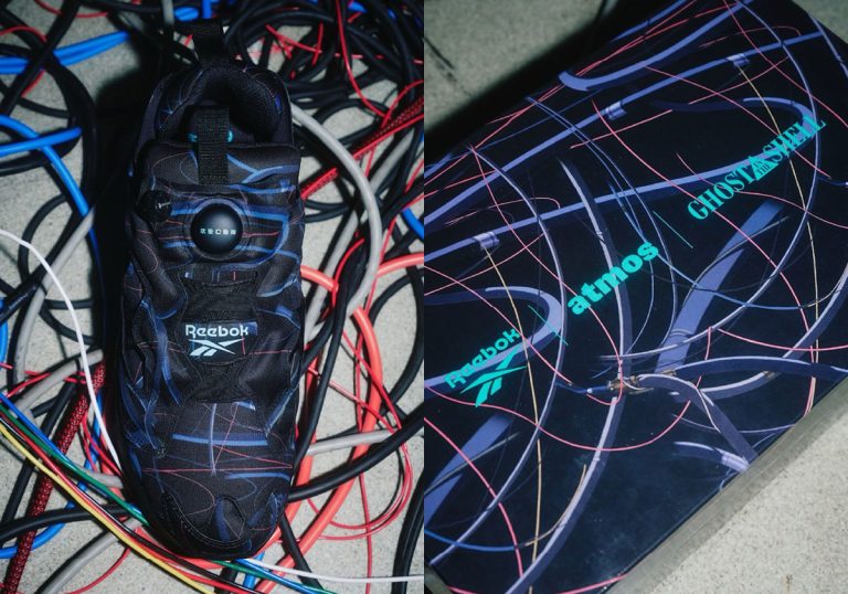 Ghost in the Shell ganha tênis Reebok Instapump Fury exclusivo com atmos Japan
