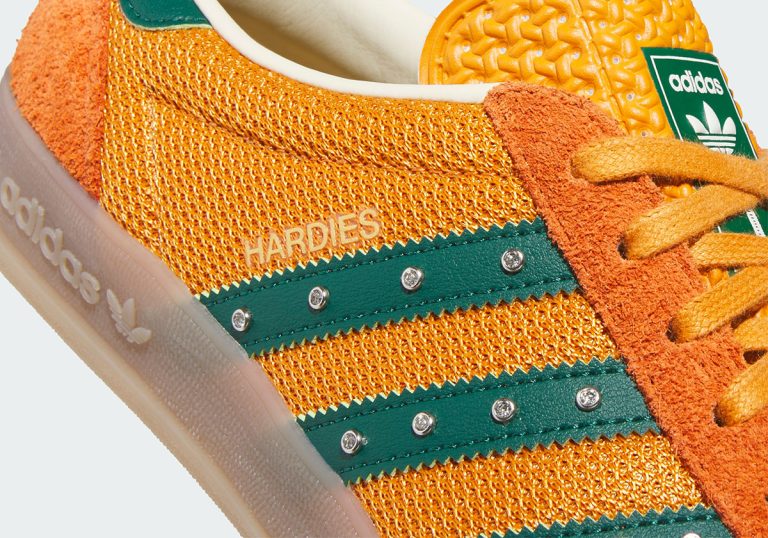 Hardies Hardware x adidas Gazelle Indoor une skate e estética Y2K