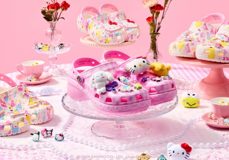 Hello Kitty and Friends x Crocs: coleção com Jibbitz Swarovski ganha data de lançamento