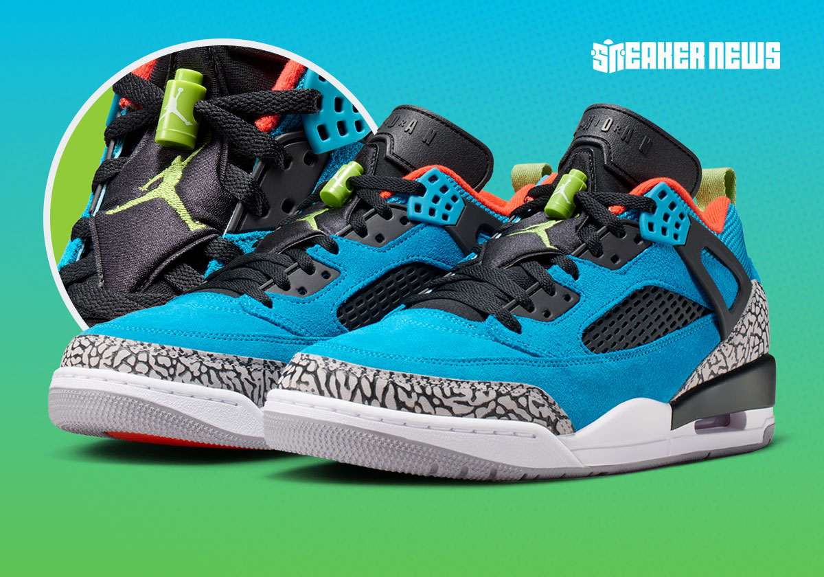 Jordan Spizike Low Neo Turquoise resgata fase vibrante da silhueta