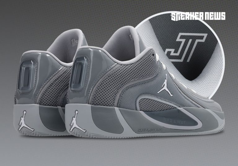 Jordan Tatum 4 Cool Grey marca despedida antes do Tatum 5