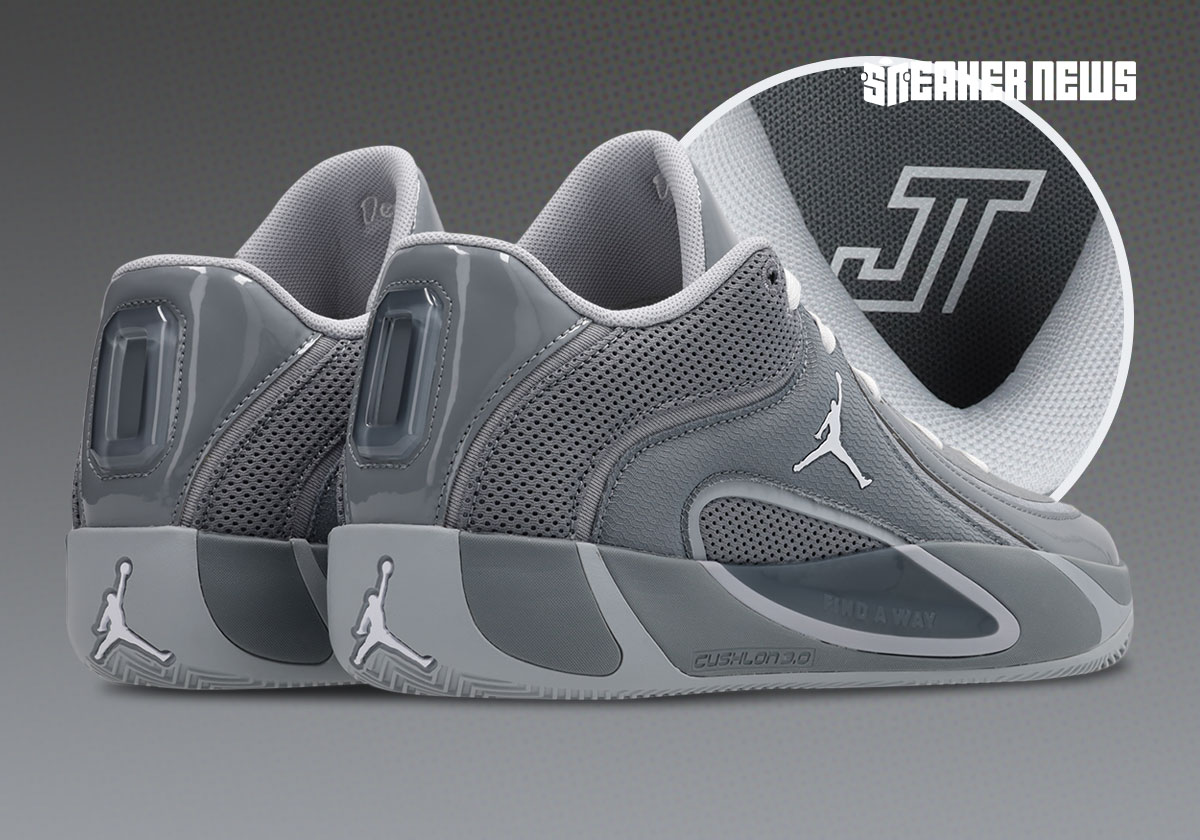 Jordan Tatum 4 Cool Grey marca despedida antes do Tatum 5